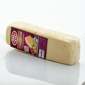 Ser Cheddar MLEKOVITA KG - blok 2/luz