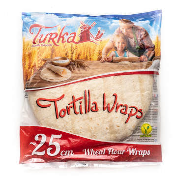 Tortilla 25 cm/18 szt TURKA *6