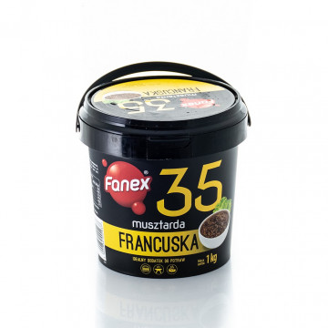 Musztarda francuska 1kg FANEX
