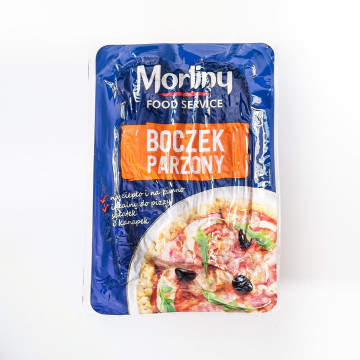 Boczek wędzony parzony 1kg MORLINY