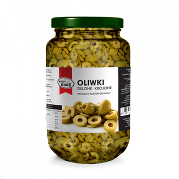 Oliwki zielone cięte 1 kg/ 500g Let's Cook