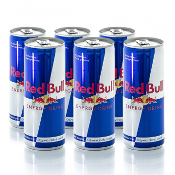 Napój RED BULL 250ml 6 pack
