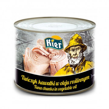 Tuńczyk w oleju duże kawał.1705G KIER