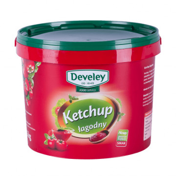 Ketchup łagodny gastronomiczny 5 kg wiadro TARSMAK